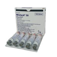 MIXTARD 50 PENFILL 100 IU 3 ML